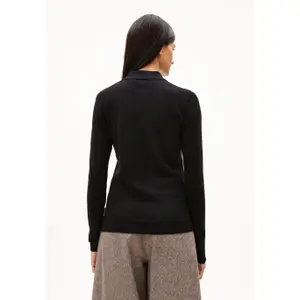 Women's long-sleeved polo shirt Armedangels Maargo Merino image-2