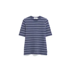 Camiseta de rayas finas mujer Armedangels Jaanisara image-0