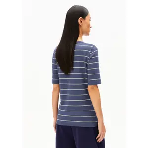 Camiseta de rayas finas mujer Armedangels Jaanisara image-2