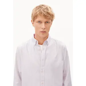 Striped long-sleeve shirt Armedangels Quaasa image-5
