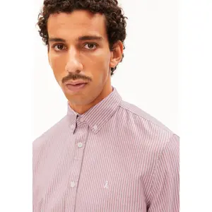 Striped long-sleeve shirt Armedangels Quaasa image-5