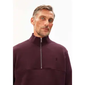 Felpa con zip 1/3 Armedangels Waarlo image-4