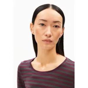 Women's long sleeve striped T-shirt Armedangels Einiaara image-4