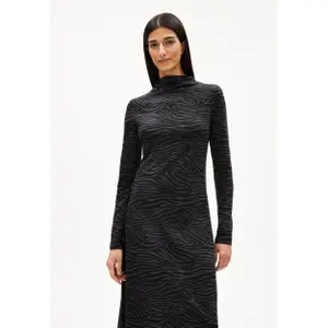 Women's long sleeve dress Armedangels Dailimaa Zebraraa image-2
