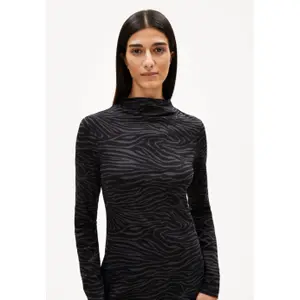 Women's long sleeve dress Armedangels Dailimaa Zebraraa image-5