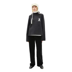 Sweatshirt woman Armedangels Iconic Å Bouclé image-1