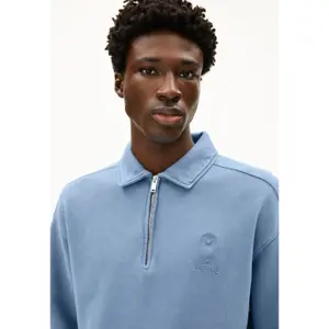 Sudadera con cuello cremallera Armedangels Iconic Å Gmt Troyer Dye image-4