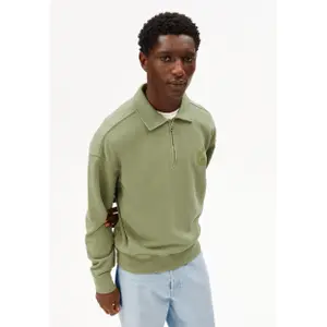 1/4 zip sweatshirt Armedangels Iconic å Gmt Dye image-1