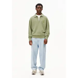 1/4 zip sweatshirt Armedangels Iconic å Gmt Dye image-2