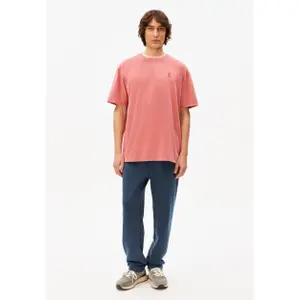 Printed logo T-shirt Armedangels Maarkos image-3