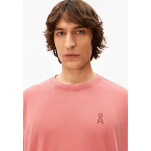 Printed logo T-shirt Armedangels Maarkos image-5