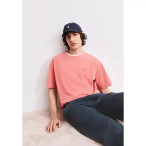 Printed logo T-shirt Armedangels Maarkos image-4