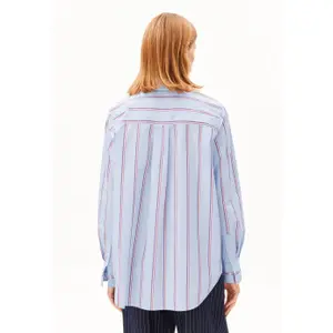 Damska koszula z długim rękawem Armedangels Stripe image-2