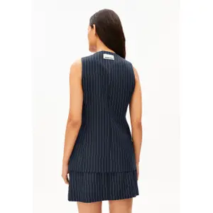 Lange Weste Damen Armedangels pinstripe image-3