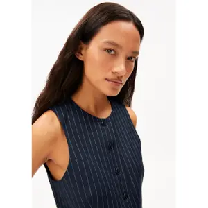 Lange Weste Damen Armedangels pinstripe image-4
