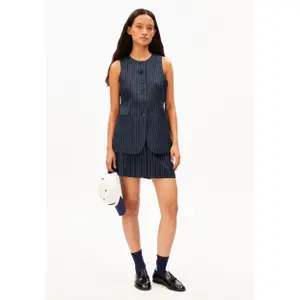 Lange Weste Damen Armedangels pinstripe image-2
