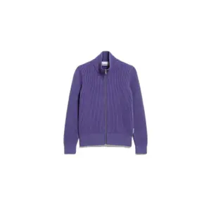 Cárdigan con cremallera para mujer Armedangels Rebeccaa Gmt Dye