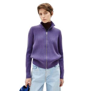 Cárdigan con cremallera para mujer Armedangels Rebeccaa Gmt Dye image-1