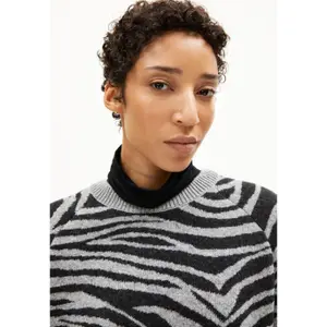 Women's round neck sweater Armedangels Liliriaa Zebraraa image-4