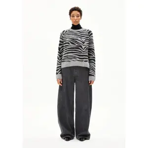Women's round neck sweater Armedangels Liliriaa Zebraraa image-2