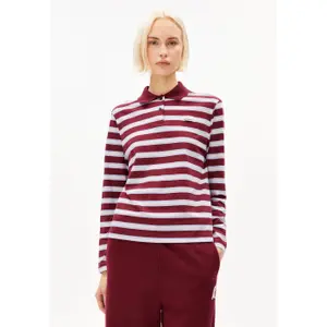 Women's long-sleeve striped polo Armedangels image-5
