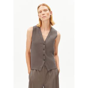 Vest til kvinder Armedangels En Maille Compact À Boutons image-1