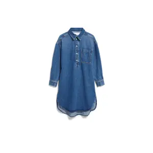 Womens Oversized Denim Dress Armedangels image-0