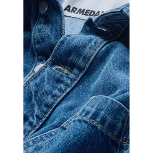 Womens Oversized Denim Dress Armedangels image-6