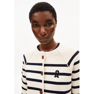 Women's jacket Armedangels Cardigan Rayé image-4