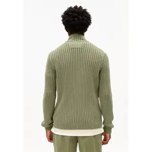 Pigment Zip-Up Sweatshirt Armedangels Pigment Dye image-3