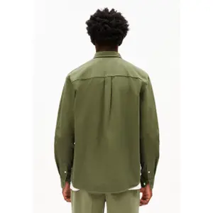 Long sleeve shirt Armedangels Gmt Dye Lino image-3