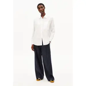 Damska koszula z długim rękawem Armedangels Loose Poplin image-2