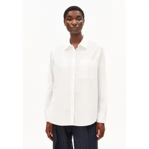 Damska koszula z długim rękawem Armedangels Loose Poplin image-0