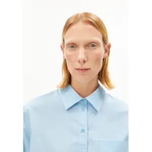 Long Sleeve Poplin Shirt Armedangels image-4