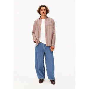 Check Long Sleeve Shirt Armedangels image-3