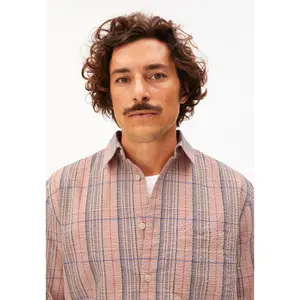 Check Long Sleeve Shirt Armedangels image-5