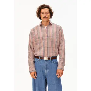 Check Long Sleeve Shirt Armedangels image-1