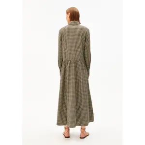 Women's maxi dress Armedangels Vichy Seersucker image-2