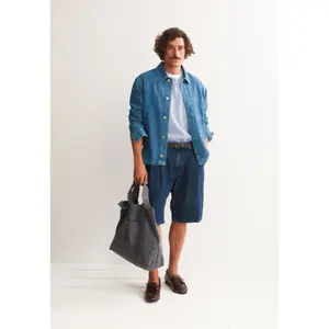 Denim shorts Armedangels image-3