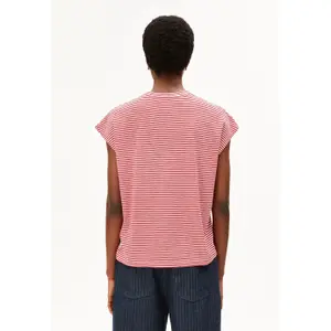 T-shirt til kvinder Armedangels Slub Stripe image-1