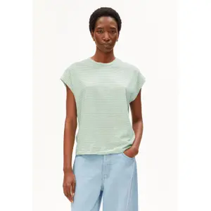 T-shirt til kvinder Armedangels Slub Stripe image-0
