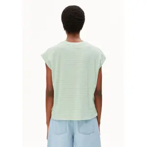 T-shirt til kvinder Armedangels Slub Stripe image-1