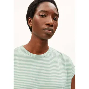T-shirt til kvinder Armedangels Slub Stripe image-4