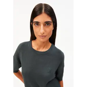 Short Sleeve Knit Top Women Armedangels image-3