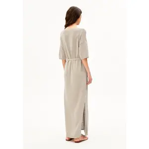 Women's Linen Blend Knit Maxi Dress Armedangels image-3