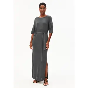 Women's Linen Blend Knit Maxi Dress Armedangels image-1