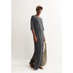 Women's Linen Blend Knit Maxi Dress Armedangels image-3