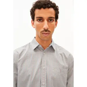 Long sleeve shirt Armedangels Small Check image-5
