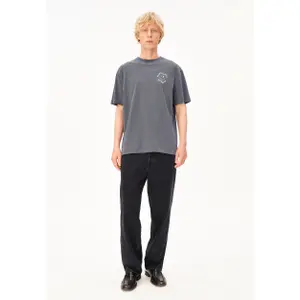 T-shirt Armedangels Maarkos GMT Dye Smile image-1