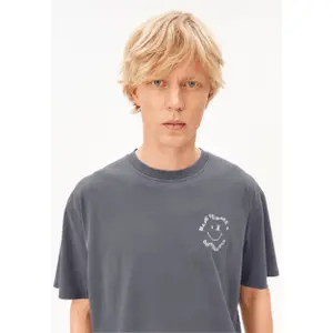 T-shirt Armedangels Maarkos GMT Dye Smile image-3